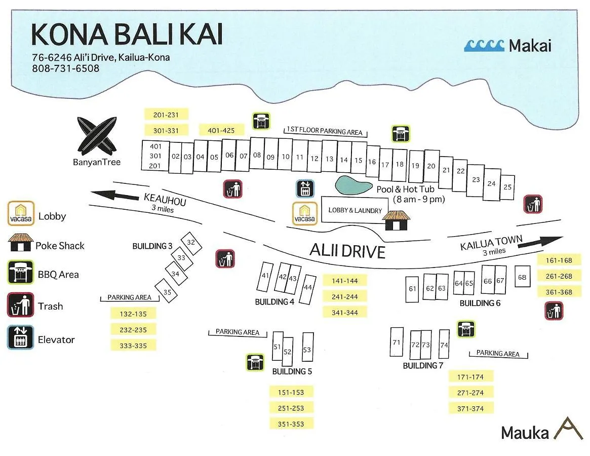 Kona Bali Kai #207 Appartement Kailua-Kona Verenigde Staten